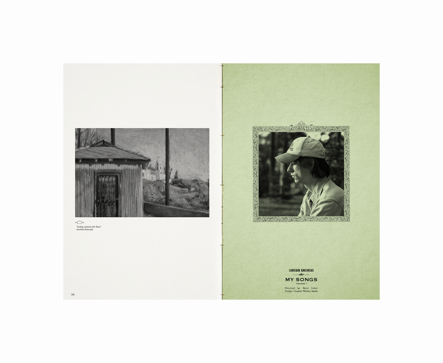 Cameron Knowler's 'My Songs,' Volume I (song book)